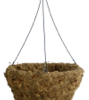 16" Cone Sphagnum Moss Basket w. Hanger