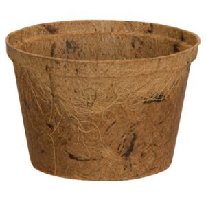 6" Round Coconut Coir Pot