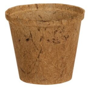 4" Round Coconut Coir Pot
