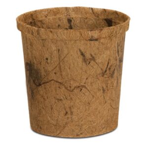 4.5" Tall Round Coconut Coir Pot