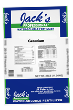 Jack's Professional Pro Geranium 15-15-15