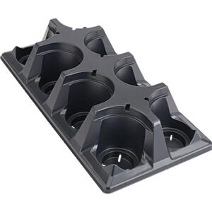 8 - Pocket Carry Tray for 4.25" Geranium Pots (Spaced)