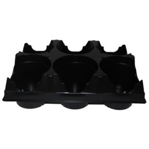 6 - Pocket Carry Tray for 1 Gallon Squat Coex Geranium Pots