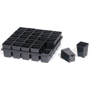 25 - Pocket Carry Tray for 3" Square Vacuum Formed Pots (Press Fit)